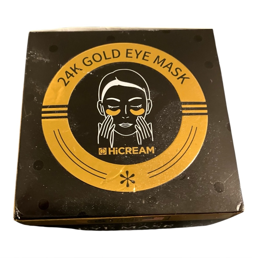 24K Gold Eye Masks. NWOT